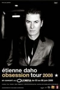 Etienne Daho affiche obsession tour
