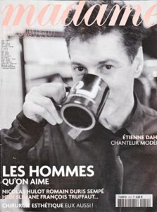 Etienne Daho couverture Madame Figaro 22 octobre 2004