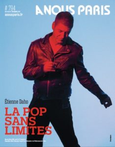 Etienne Daho fait la couverture du magazine A Nous Paris en décembre 2017